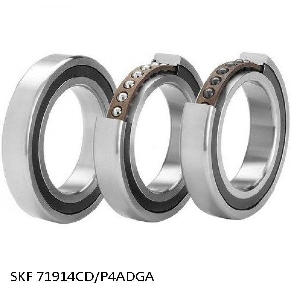 71914CD/P4ADGA SKF Super Precision,Super Precision Bearings,Super Precision Angular Contact,71900 Series,15 Degree Contact Angle