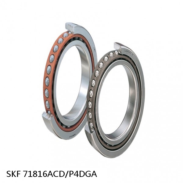 71816ACD/P4DGA SKF Super Precision,Super Precision Bearings,Super Precision Angular Contact,71800 Series,25 Degree Contact Angle