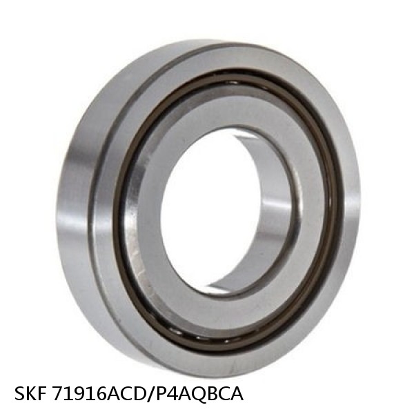 71916ACD/P4AQBCA SKF Super Precision,Super Precision Bearings,Super Precision Angular Contact,71900 Series,25 Degree Contact Angle #1 small image