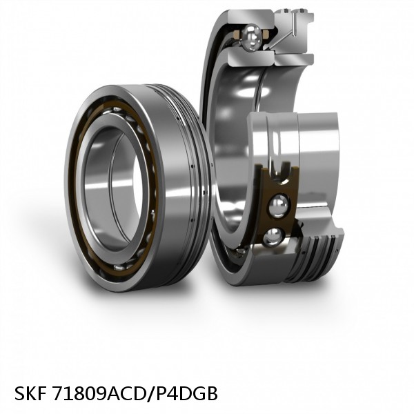 71809ACD/P4DGB SKF Super Precision,Super Precision Bearings,Super Precision Angular Contact,71800 Series,25 Degree Contact Angle #1 image